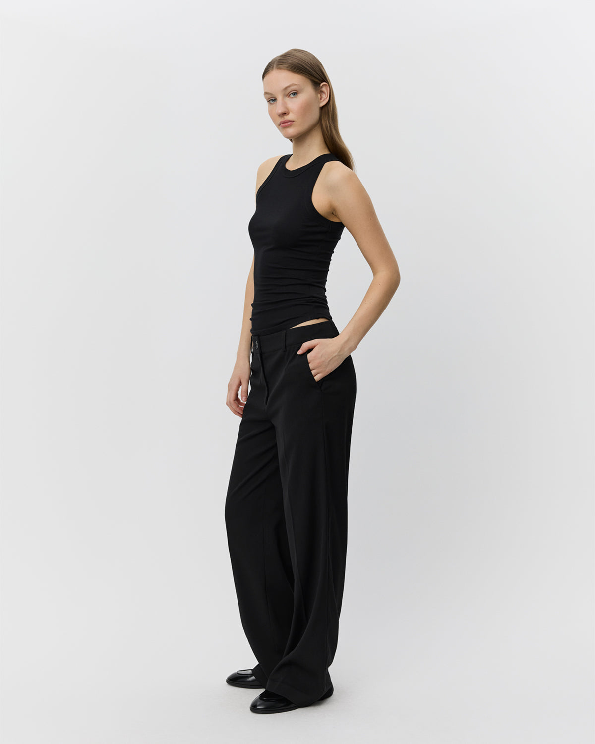 Sofie Schnoor WOMEN ELSIESW TROUSERS Trousers 1000 Black