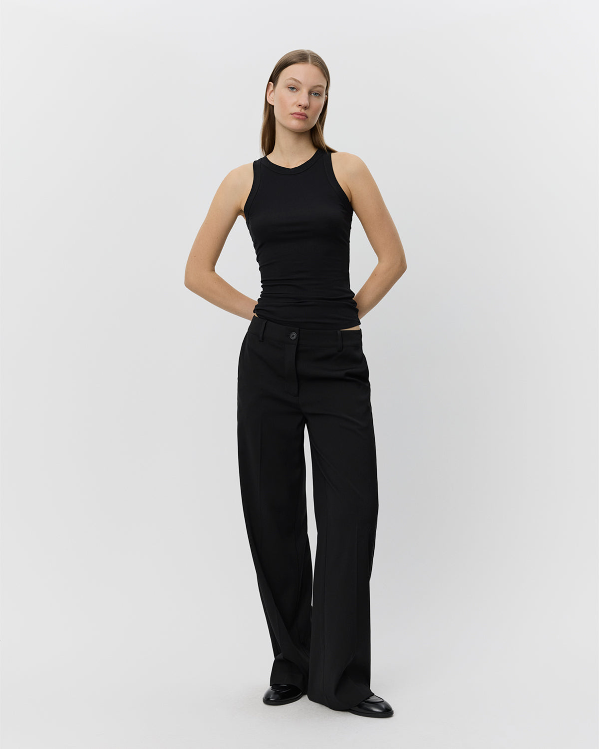 Sofie Schnoor WOMEN ELSIESW TROUSERS Trousers 1000 Black