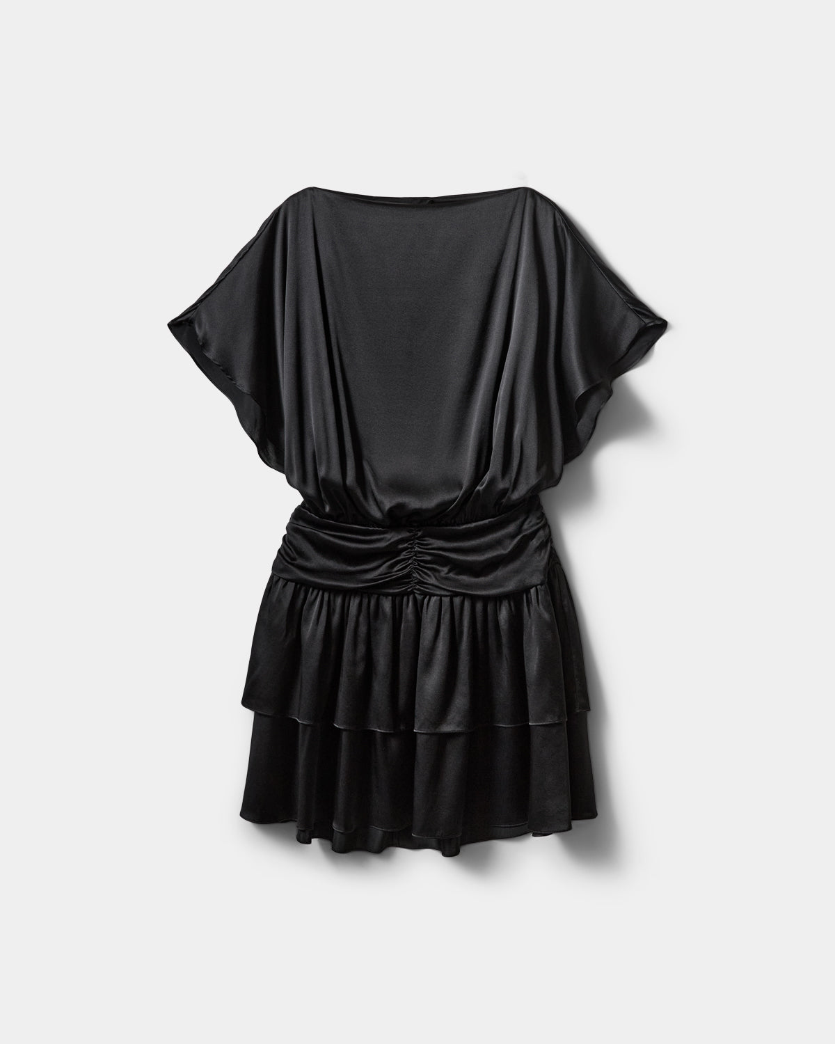 Sofie Schnoor WOMEN ICON 017 - EMBERSW SILK MINI DRESS Dress 1000 Black