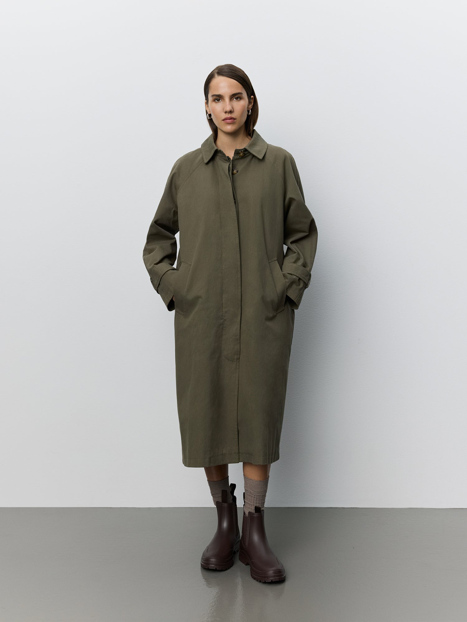 Sofie Schnoor WOMEN ENISESW COAT Frakke 3039 Army green