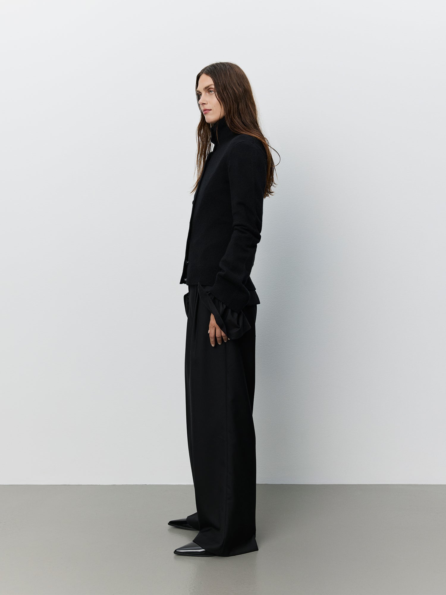 Sofie Schnoor WOMEN ICON 012 - FAROASW WIDE LEG SUITING TROUSERS Trousers 1000 Black