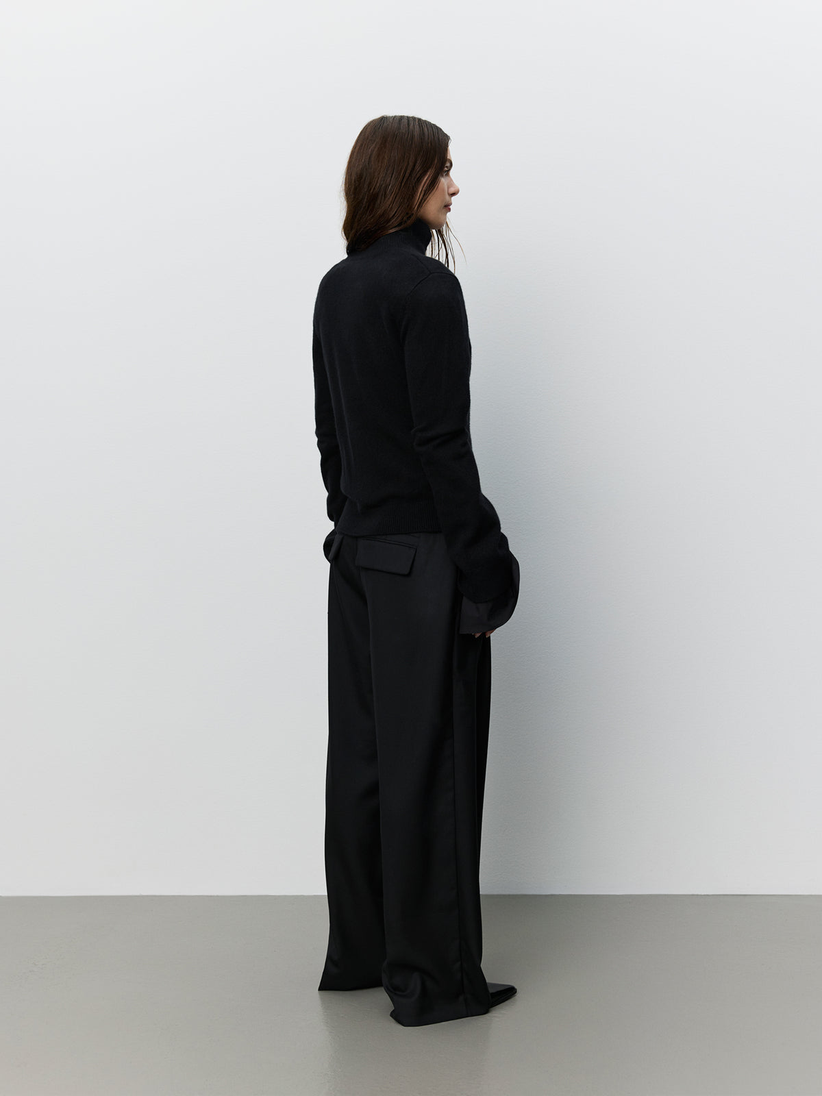 Sofie Schnoor WOMEN ICON 012 - FAROASW WIDE LEG SUITING TROUSERS Trousers 1000 Black