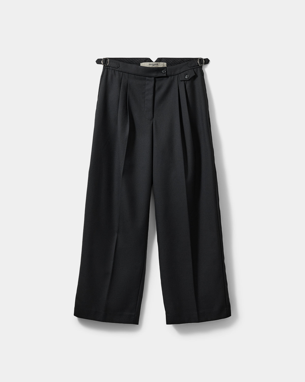 Sofie Schnoor WOMEN ICON 012 - FAROASW WIDE LEG SUITING TROUSERS Trousers 1000 Black