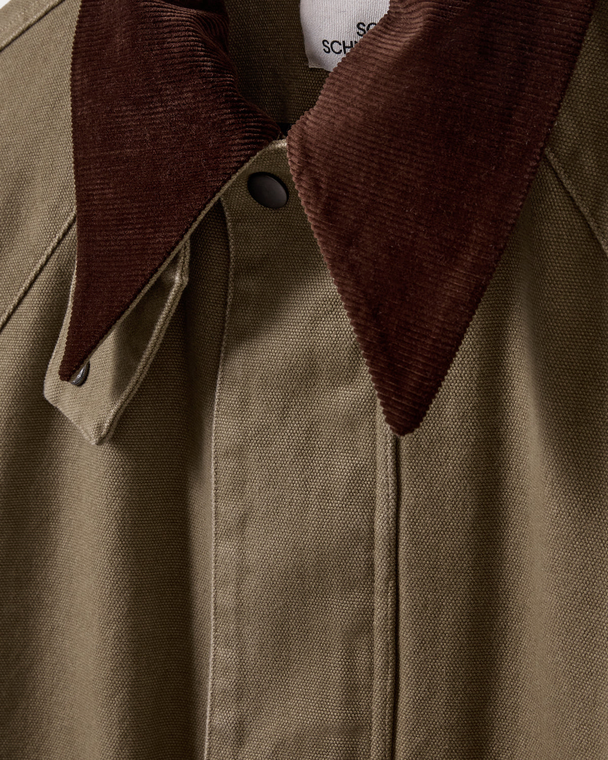 Sofie Schnoor WOMEN FRANCOSW OVERSIZED CANVAS JACKET Jacket 7030 Khaki