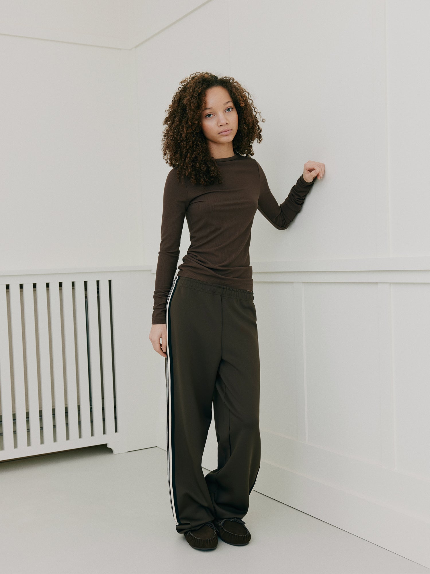Sofie Schnoor YOUNG GABBISY TROUSERS Sweatpants 7014 Brown