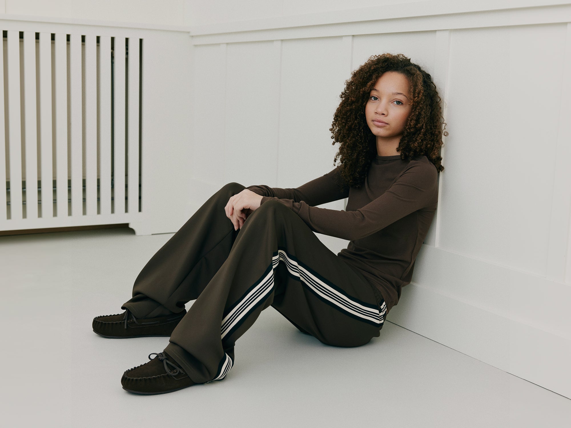 Sofie Schnoor YOUNG GABBISY TROUSERS Sweatpants 7014 Brown