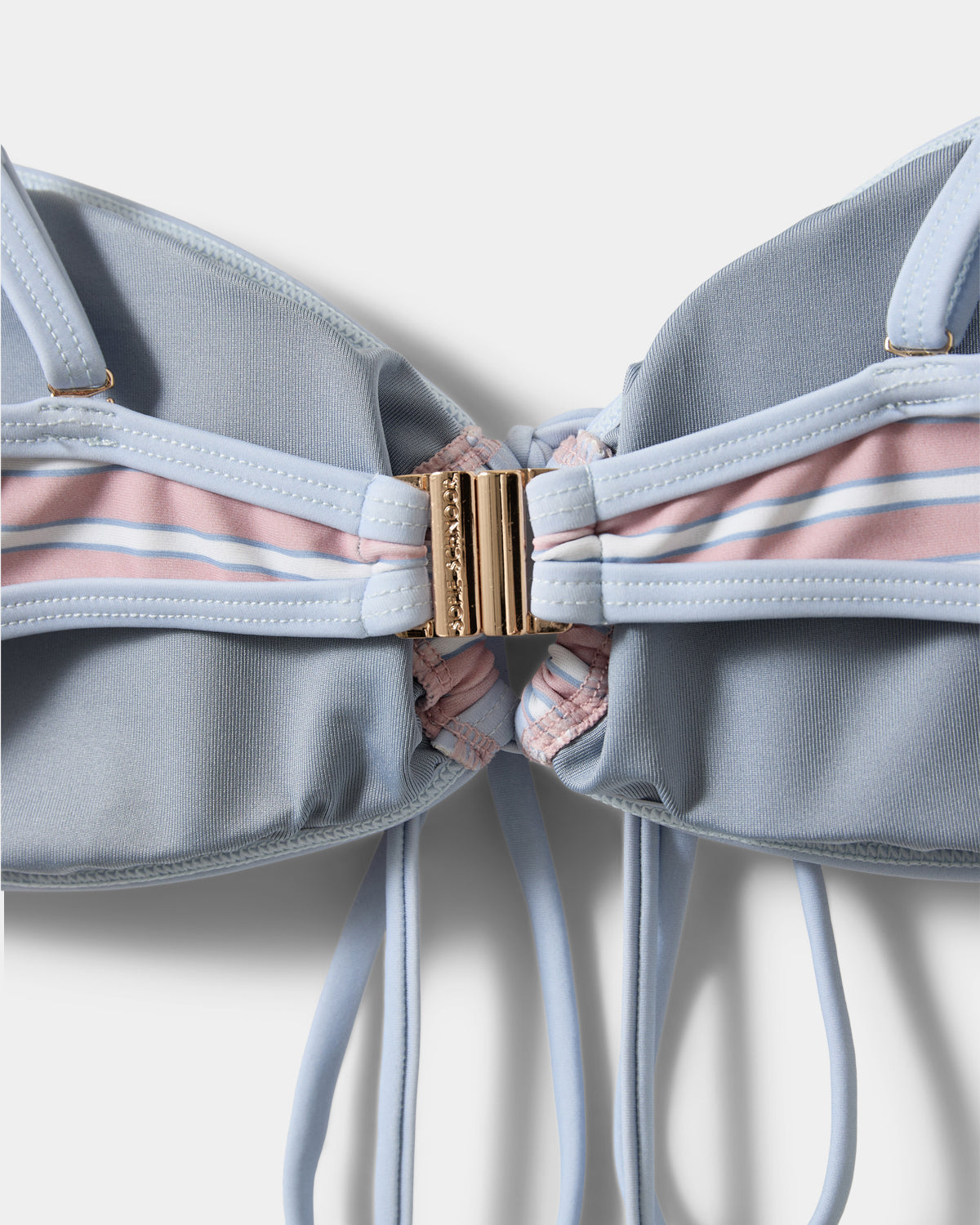 Sofie Schnoor WOMEN GABBYSW OPEN BANDEAU BIKINI Bikini 4104 Rose striped