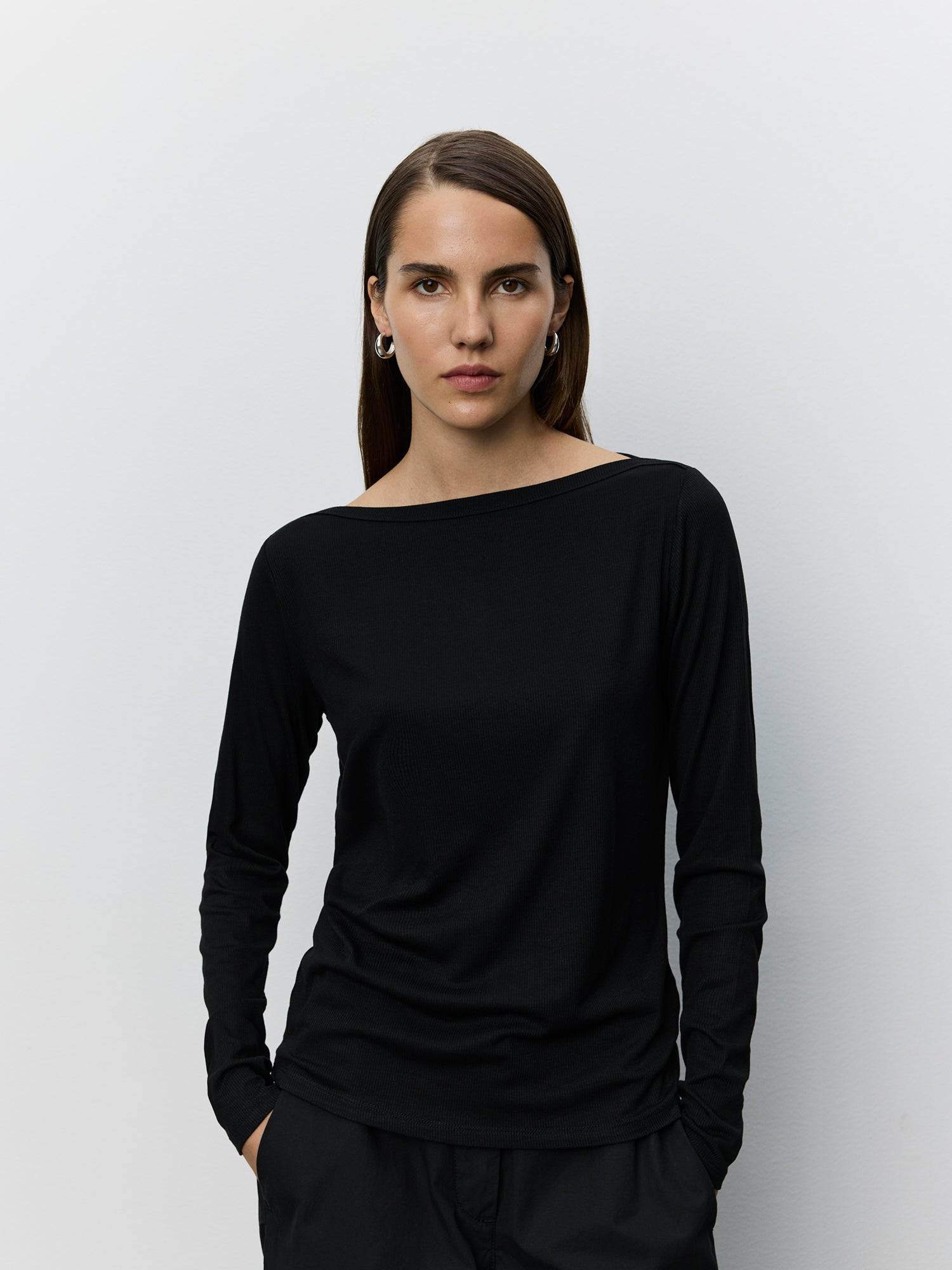 Sofie Schnoor WOMEN GABRIELLESW T-SHIRT LONG SLEEVE T-shirt Long Sleeve 1000 Black
