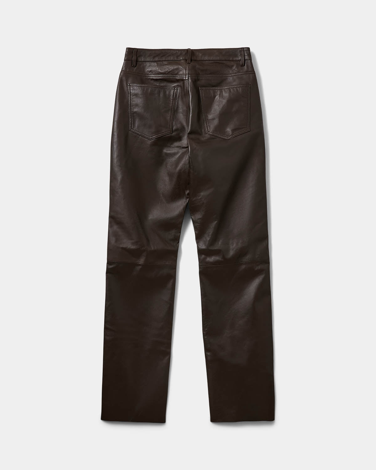 Sofie Schnoor WOMEN GATTISW LEATHER PANTS Trousers 7025 Dark brown