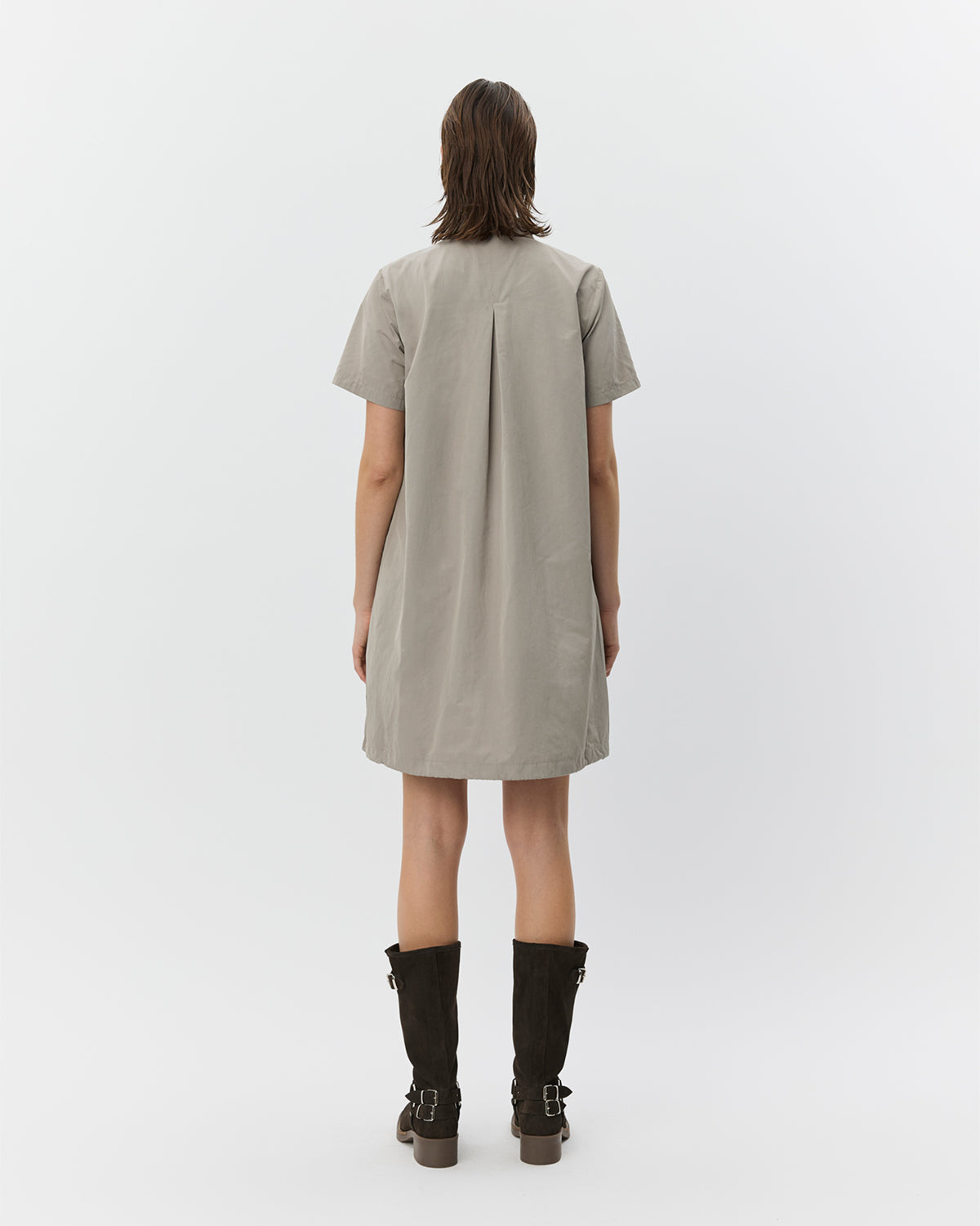 Sofie Schnoor WOMEN GEORGINASW POLO DRESS Dress 3072 Dusty green