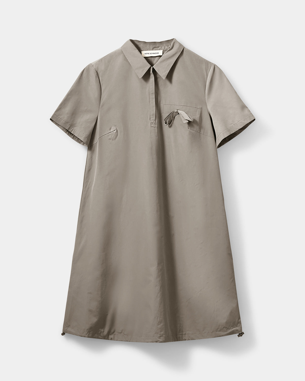 Sofie Schnoor WOMEN GEORGINASW POLO DRESS Dress 3072 Dusty green