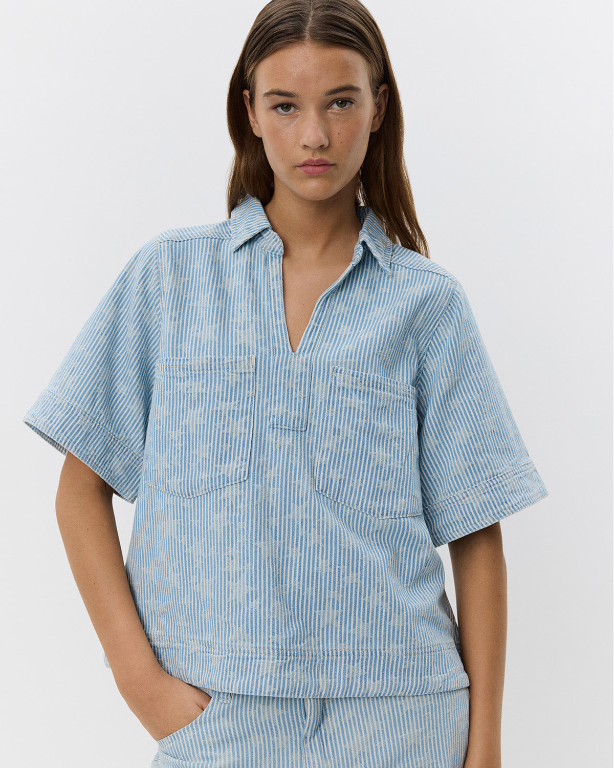 Sofie Schnoor WOMEN GIANNASW BLOUSE Blouse 5063 Light blue