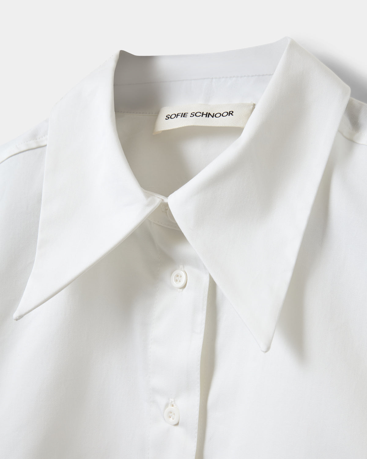 Sofie Schnoor WOMEN HARVEYSW OVERSIZE SHORT SLEEVE SHIRT Shirt 0101 Off white
