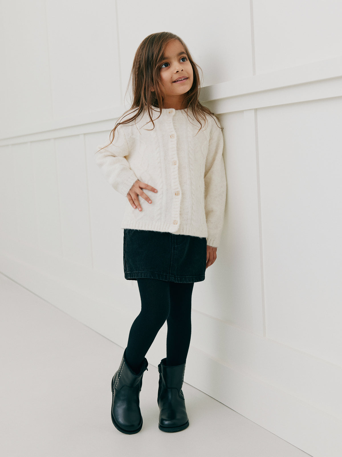 Sofie Schnoor KIDS HENNYKB CARDIGAN Cardigan 0101 Off white