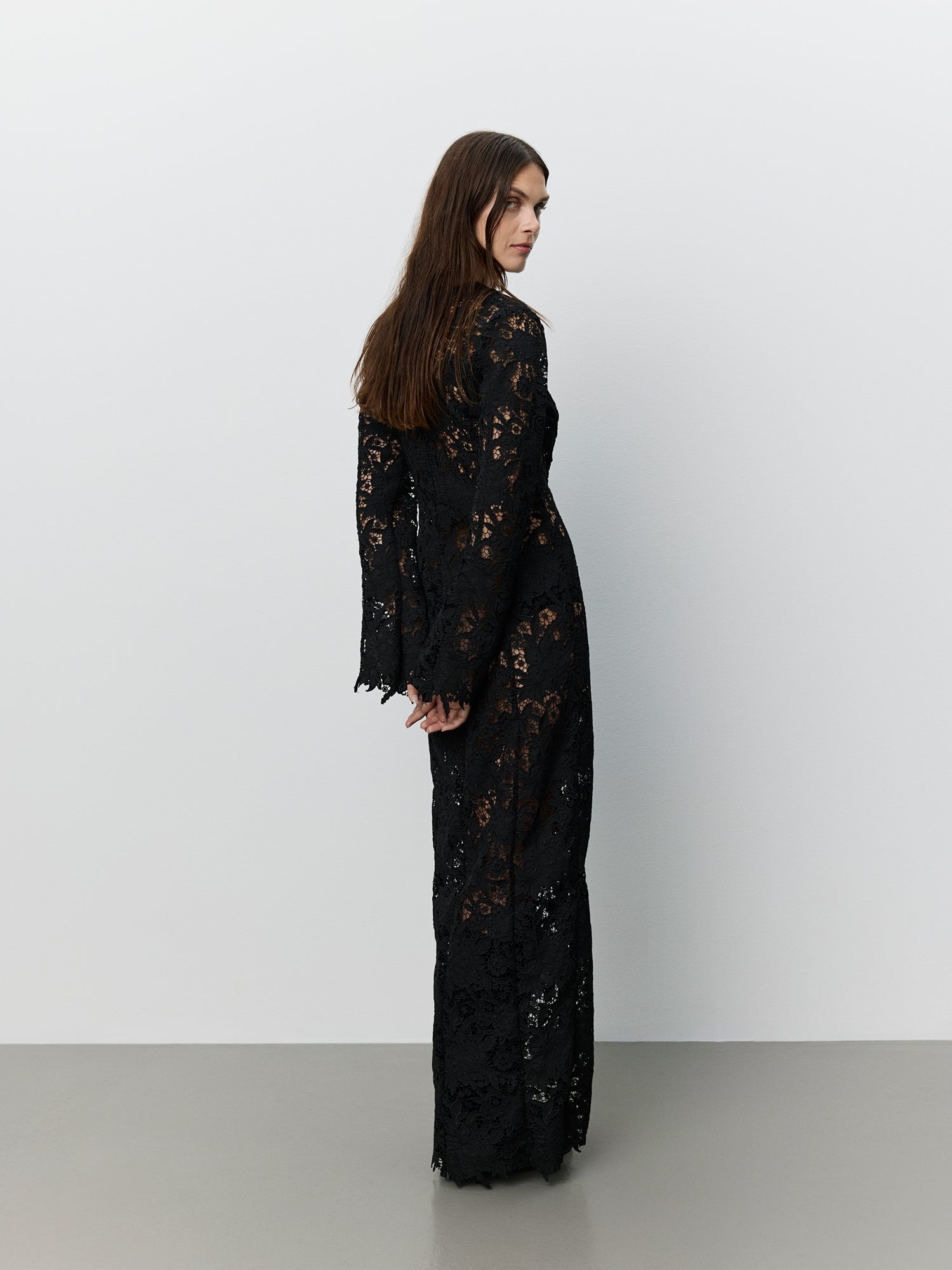 Sofie Schnoor WOMEN ICON 007 - OLYNOORSW LACE DRESS Dress 1000 Black
