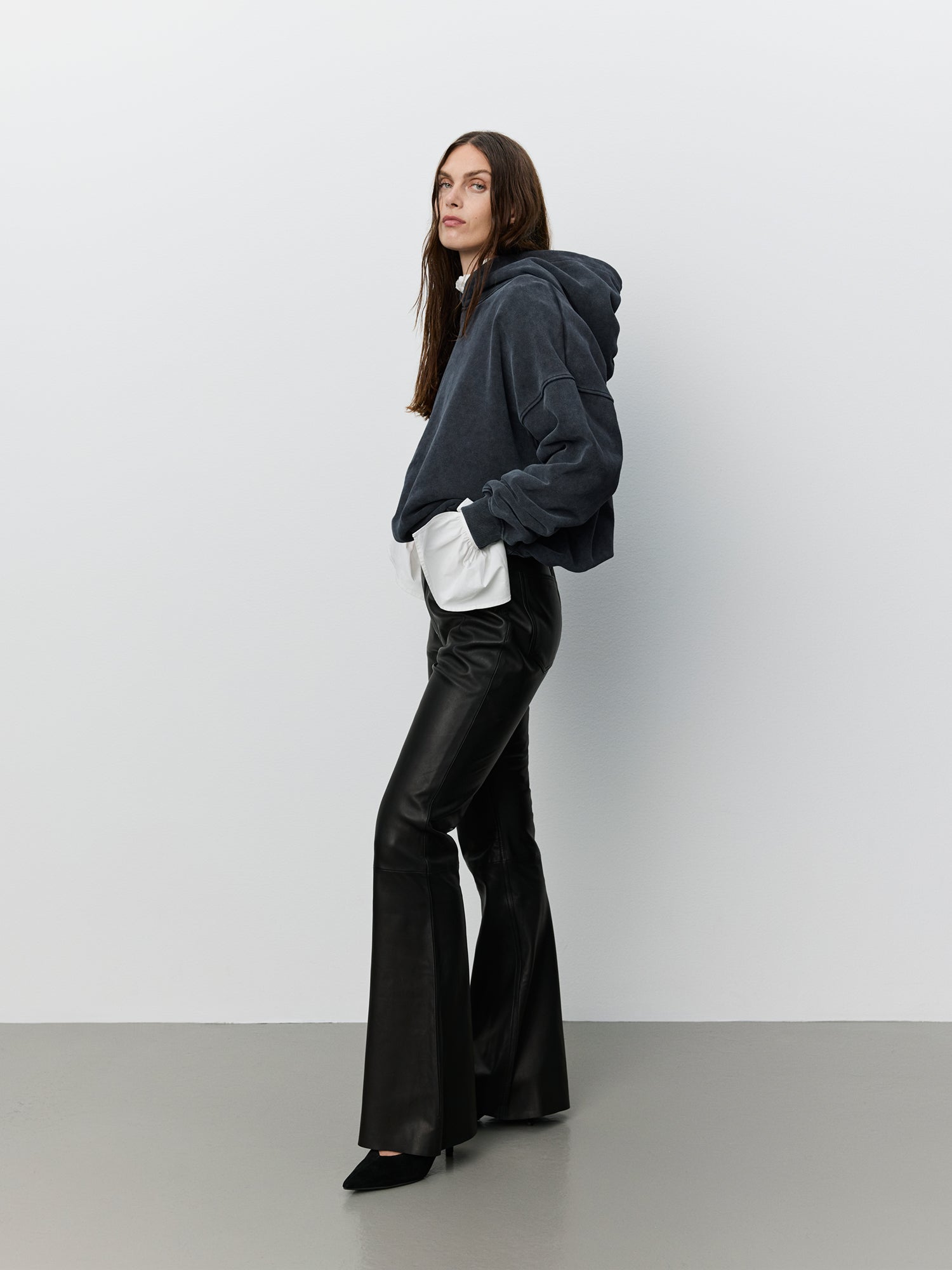 Sofie Schnoor WOMEN ICON 015 - RANSOSW HOODIE Hoodie 1015 Washed black