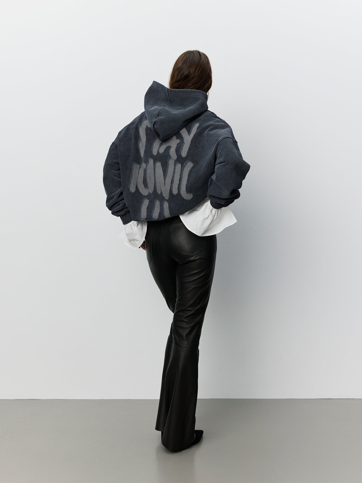 Sofie Schnoor WOMEN ICON 015 - RANSOSW HOODIE Hoodie 1015 Washed black