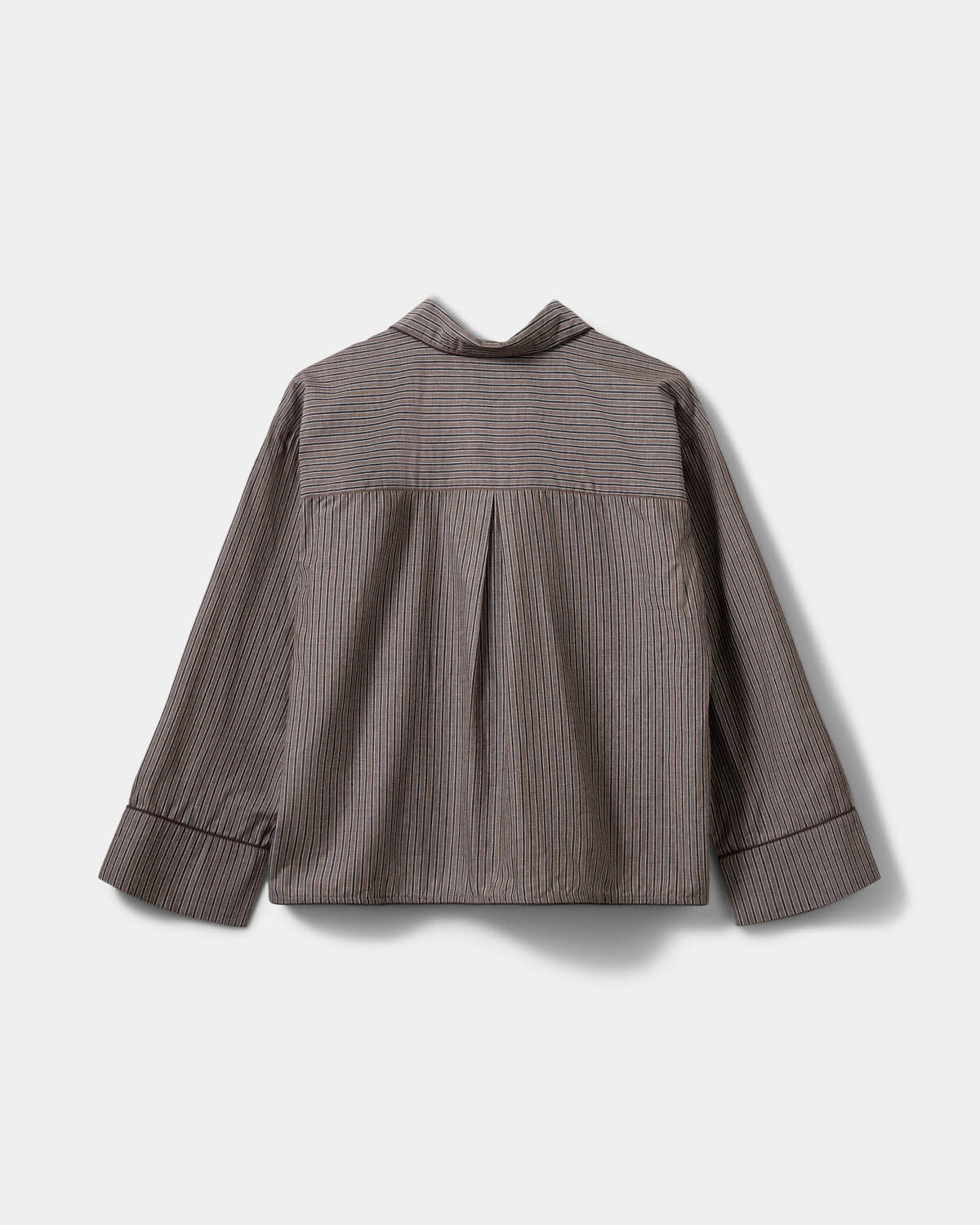 Sofie Schnoor WOMEN IMANASW SHIRT Shirt 7166 Dark Brown Striped