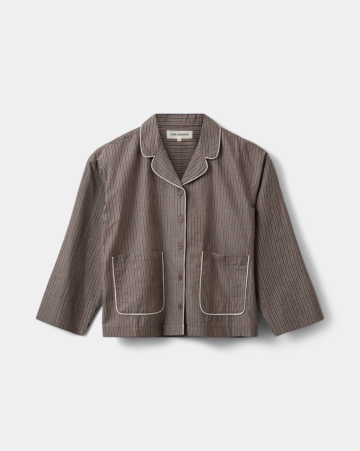 Sofie Schnoor YOUNG IMANASY SHIRT Shirt 7113 Brown Striped