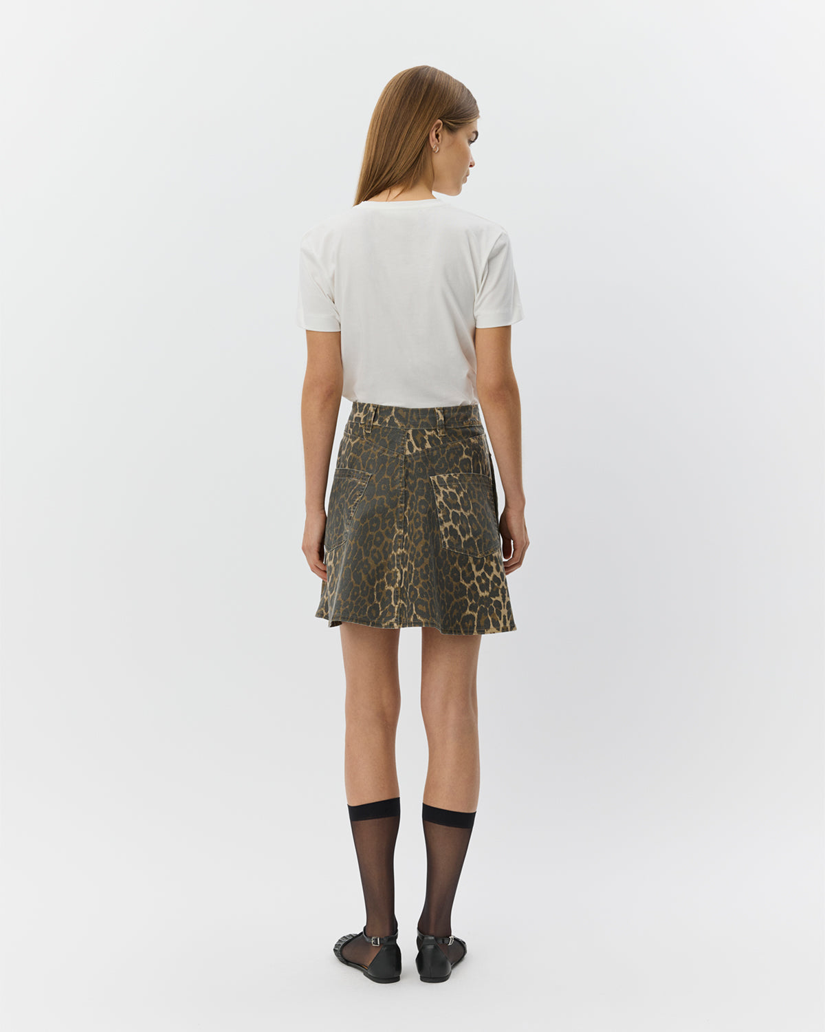 Sofie Schnoor WOMEN INDIGOSW LEO SKIRT Skirt 9086 Light brown leopard