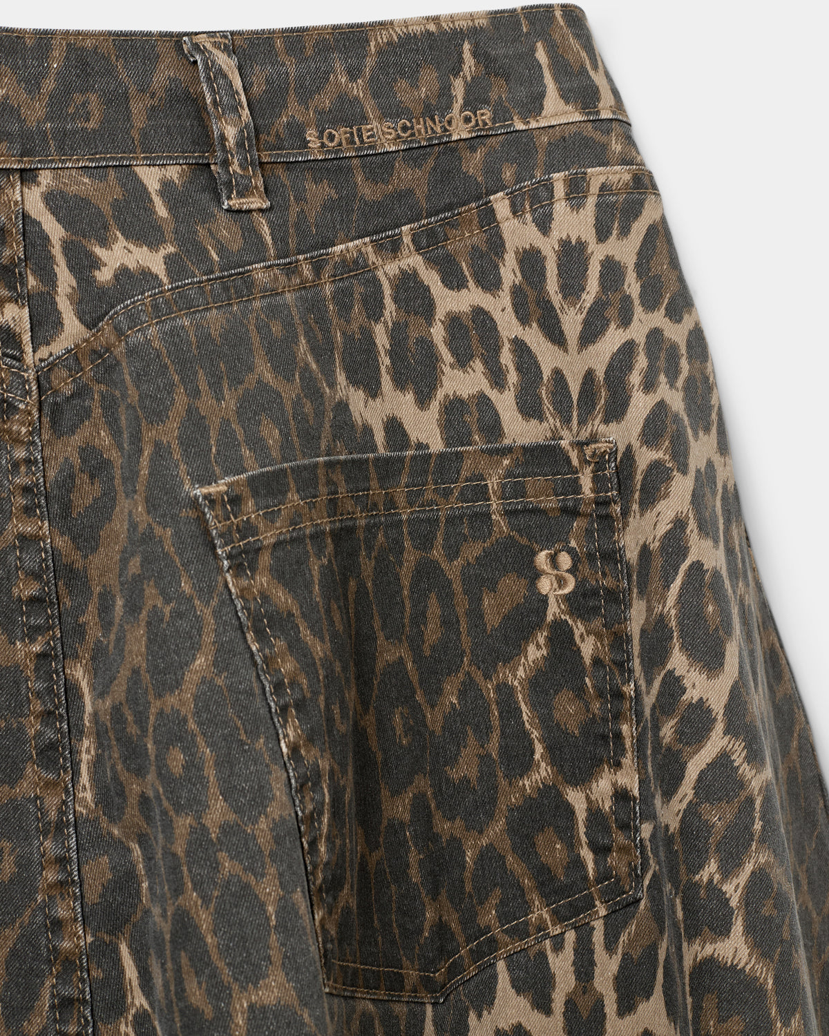 Sofie Schnoor WOMEN INDIGOSW LEO SKIRT Skirt 9086 Light brown leopard