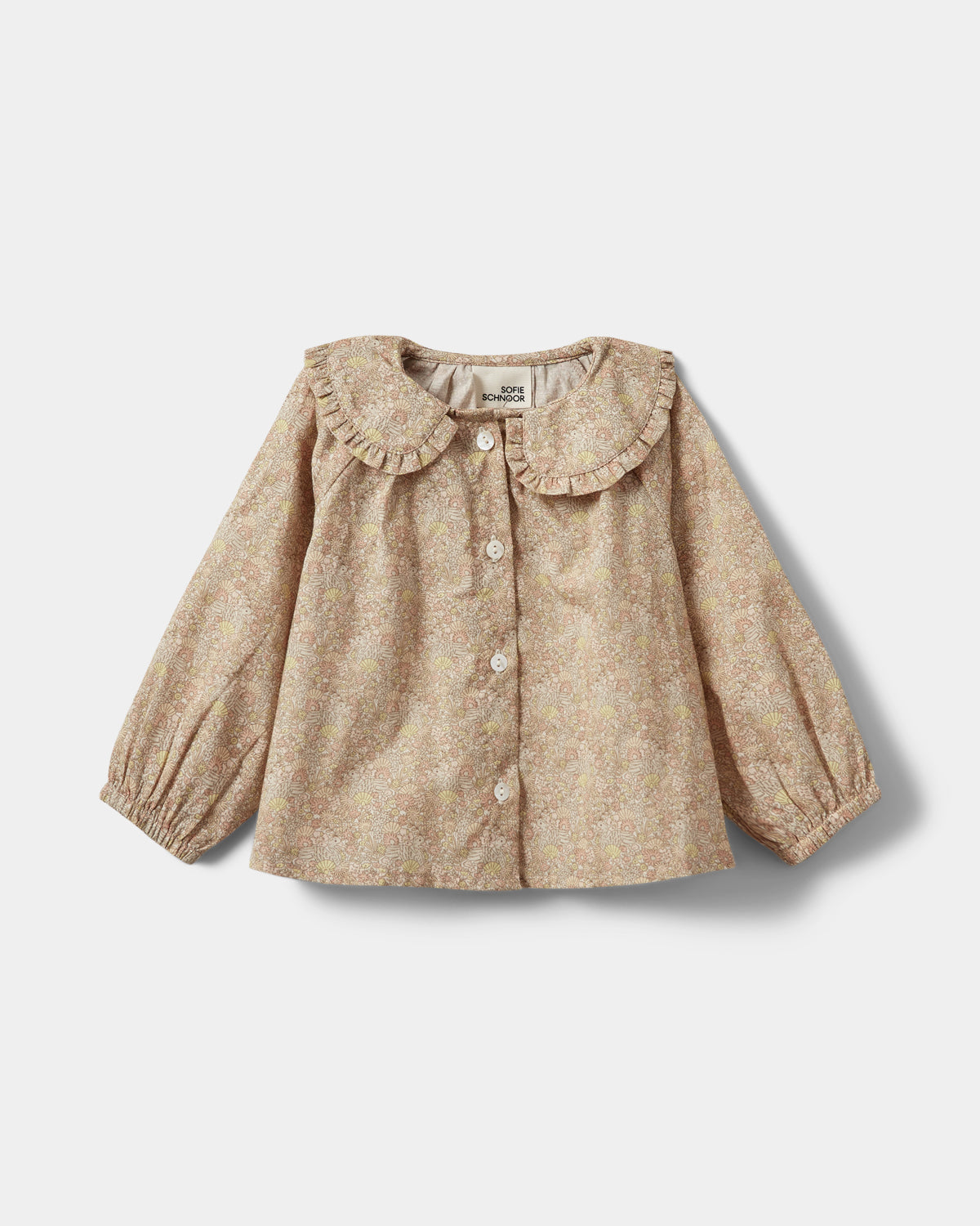Sofie Schnoor BABY INGASB BLOUSE Blouse 4116 Rose w Yellow