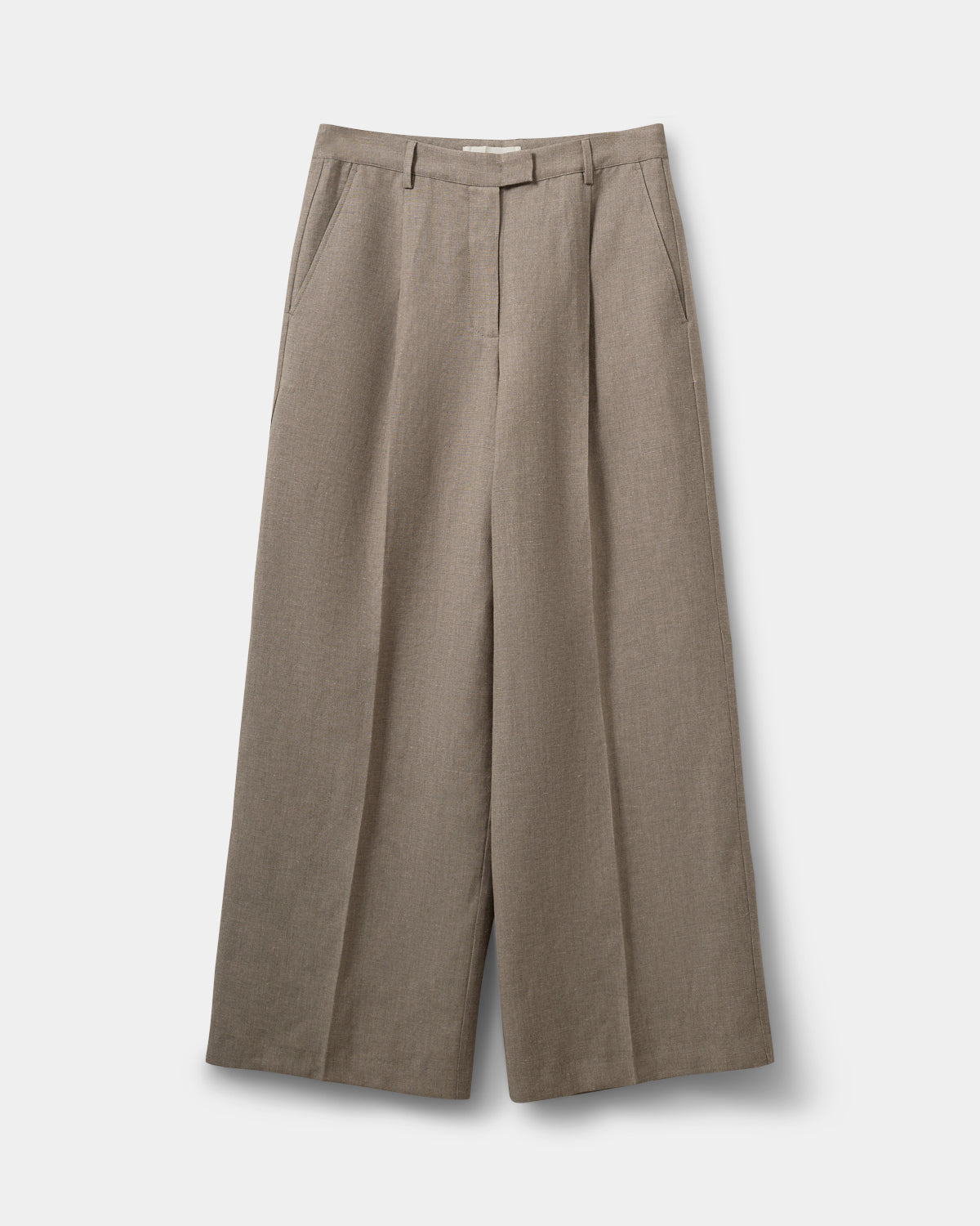 Sofie Schnoor WOMEN IZRASW LINEN MIX TROUSERS Trousers 7042 Dark sand