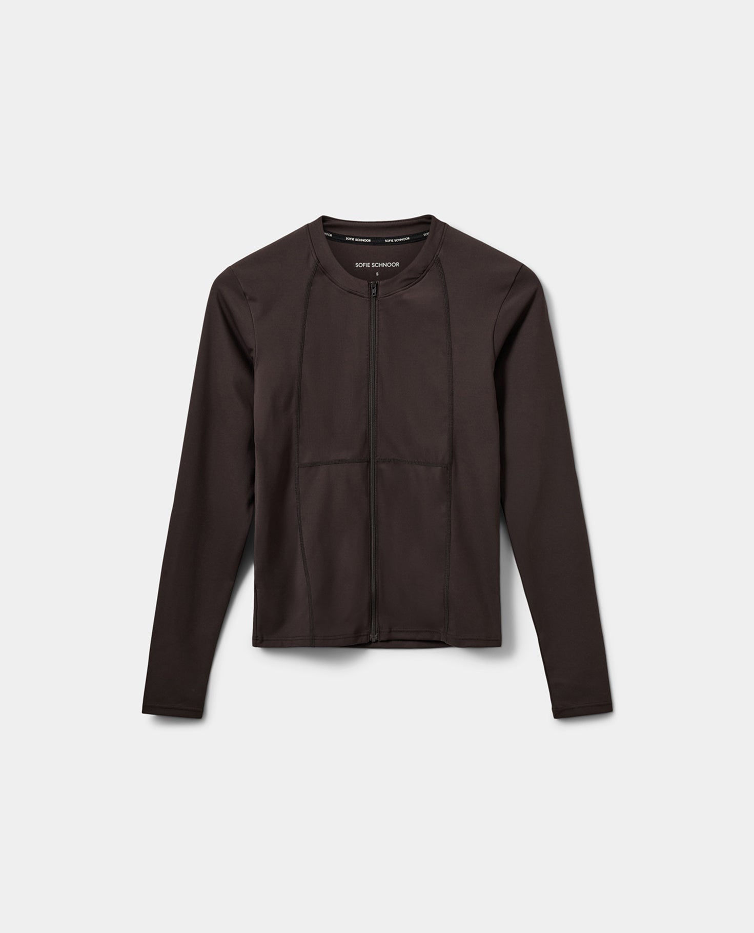 Sofie Schnoor SPORT JAYASPO ZIP BLOUSE Blouse 7025 Dark brown