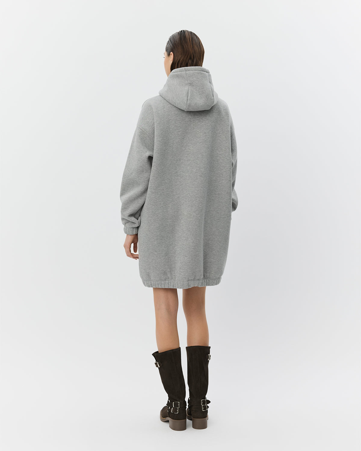 Sofie Schnoor WOMEN JENNIFERSW HOODIE DRESS Hoodie 8000 Grey Melange