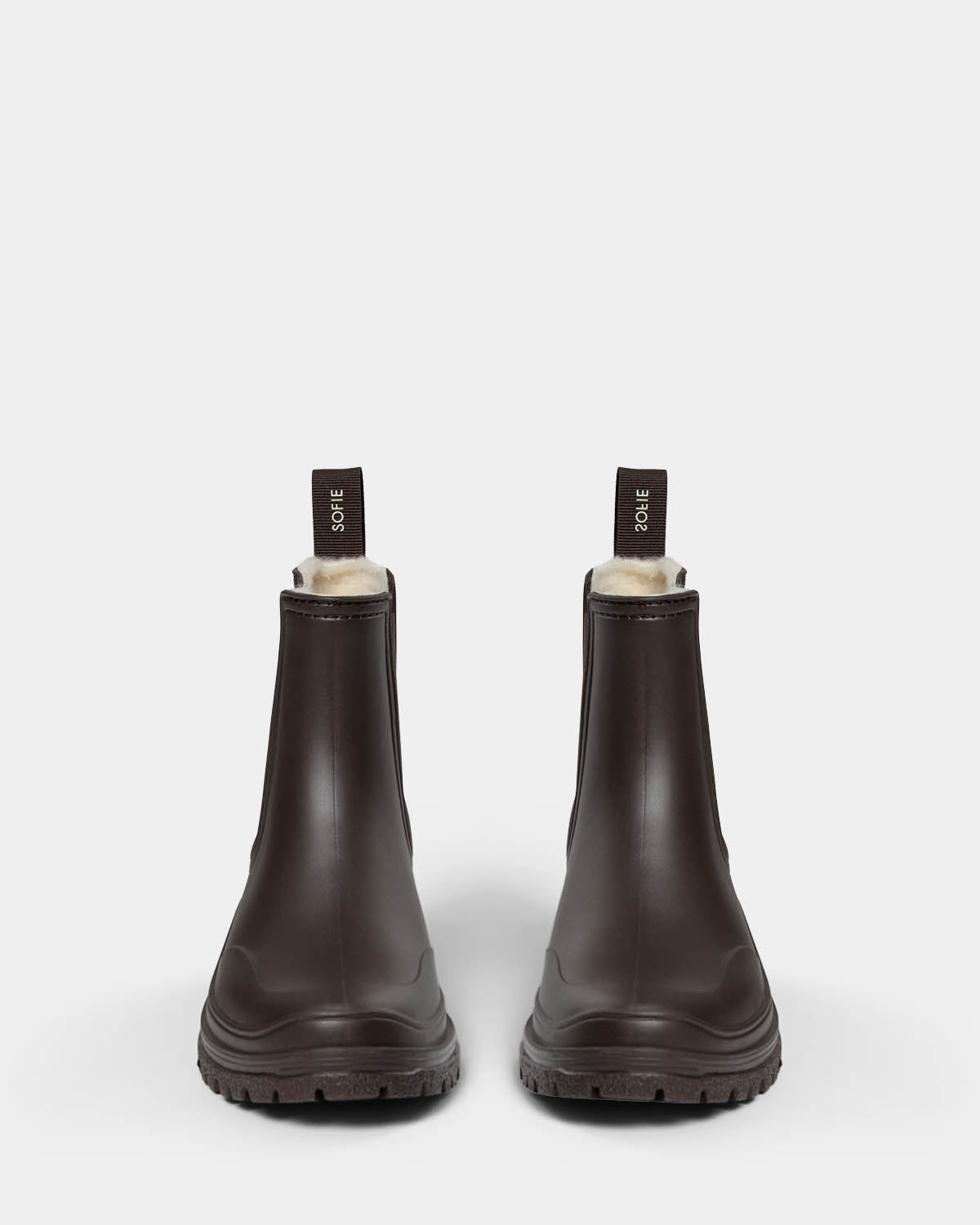 Sofie Schnoor YOUNG JENNSY RUBBER BOOT W. LINING Rubber Boot 7162 Intense Brown