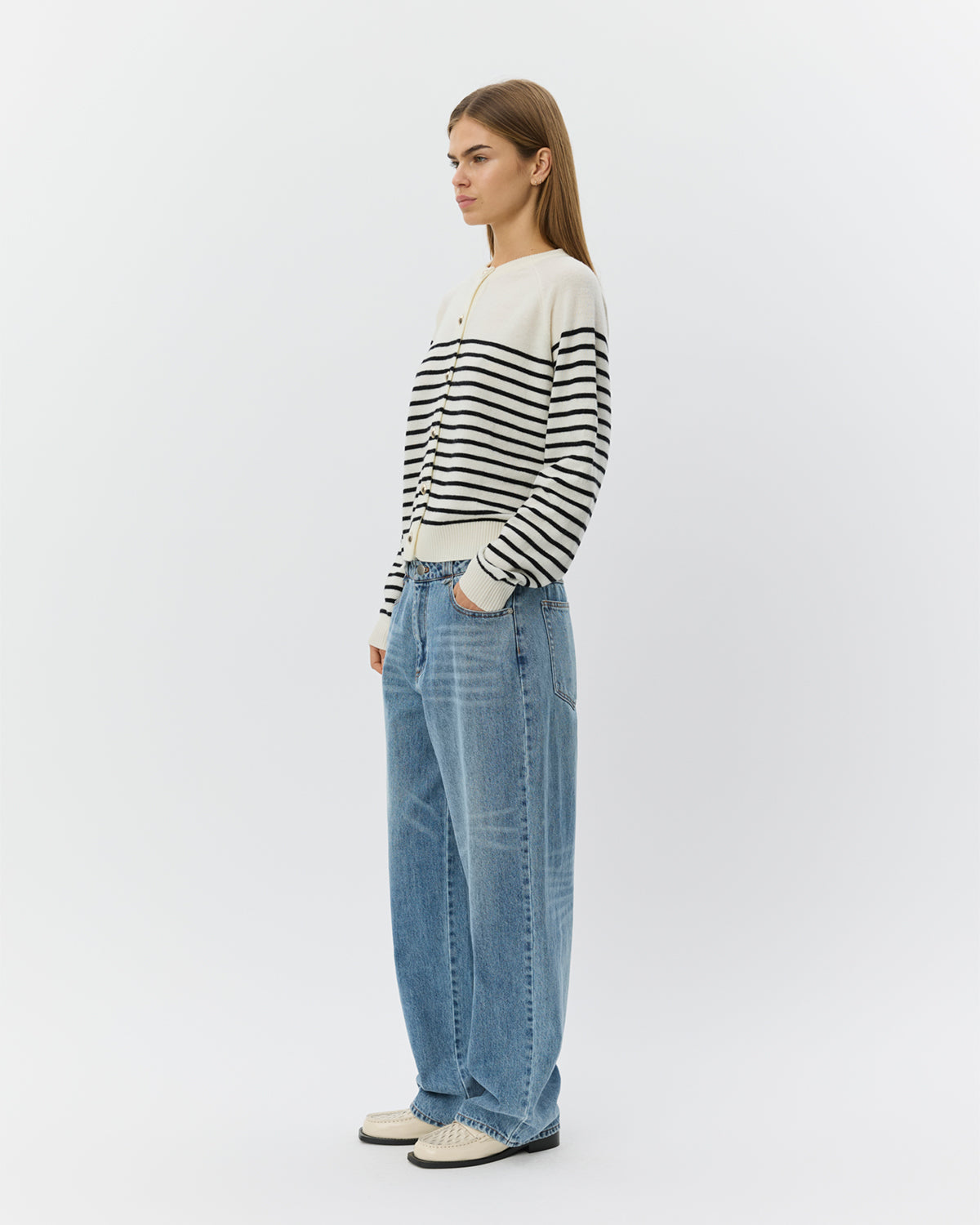 Sofie Schnoor WOMEN JOANNASW KNIT CARDIGAN Cardigan 0142 Off White