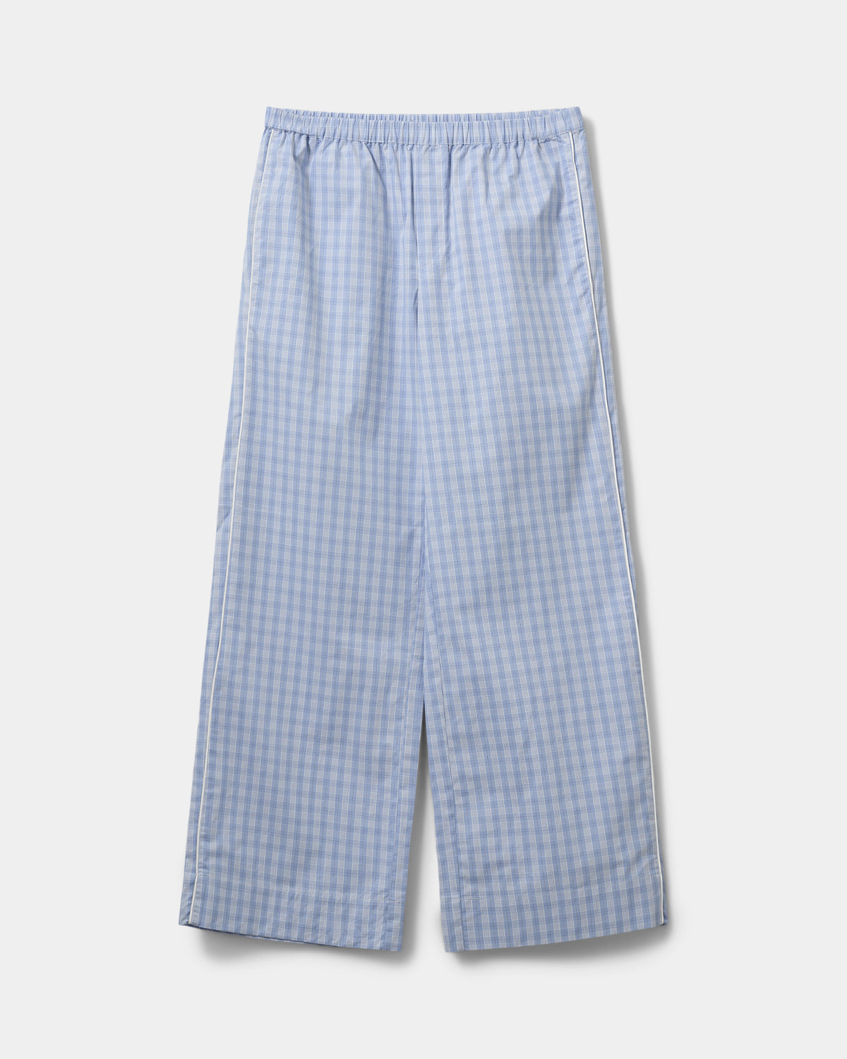 Sofie Schnoor WOMEN JORDENSW CHECK WIDE LEG TROUSERS Trousers 5036 Blue