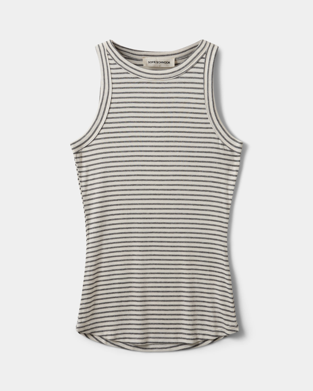 Sofie Schnoor WOMEN JULLIESW STRIPE TOP Top 8048 Grey Striped