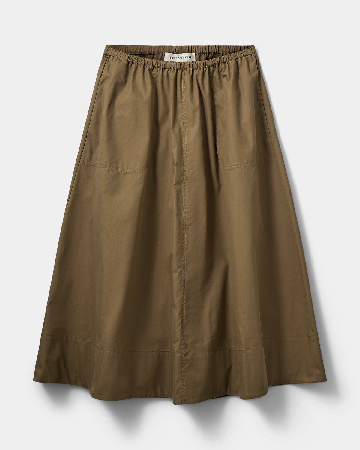 Sofie Schnoor WOMEN JUNEAUSW MIDI SKIRT Skirt 7055 Light brown