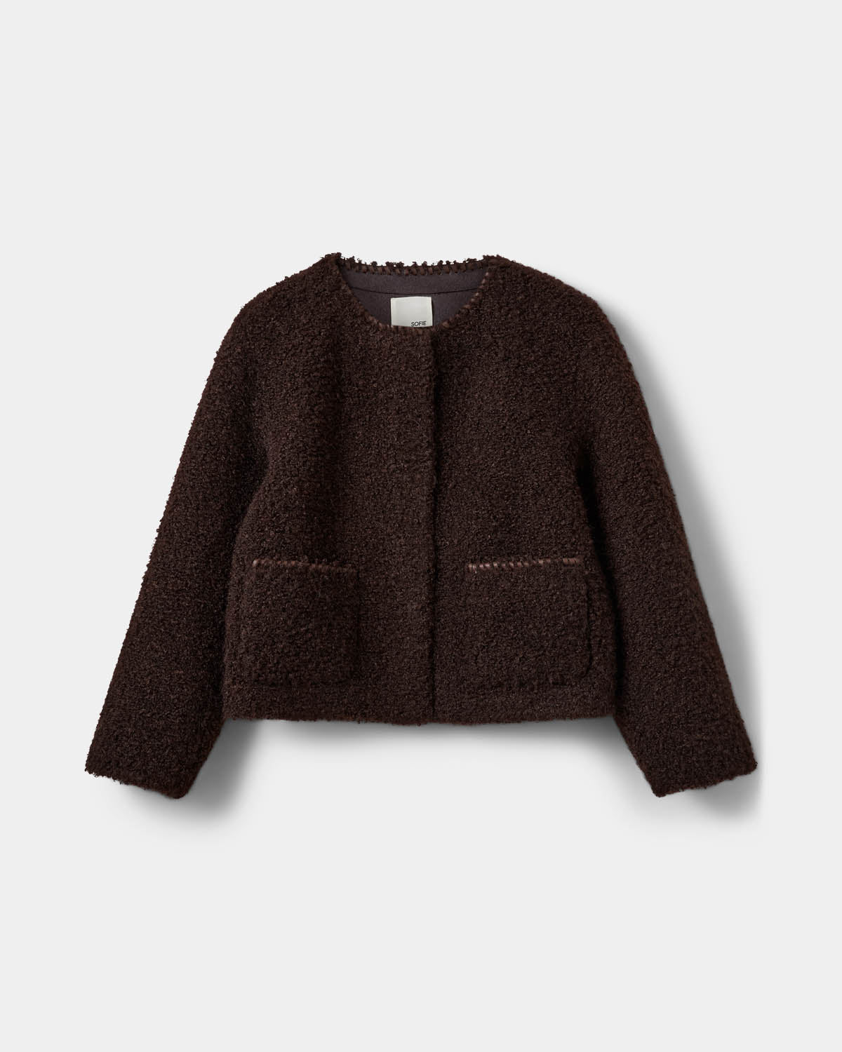 Sofie Schnoor WOMEN JUNOSW FUR JACKET Jacket 7162 Intense Brown