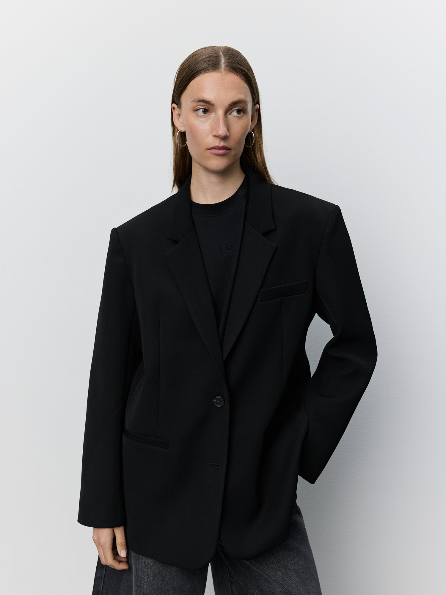 Sofie Schnoor WOMEN KAISW OVERSIZE BLAZER Blazer 1000 Black