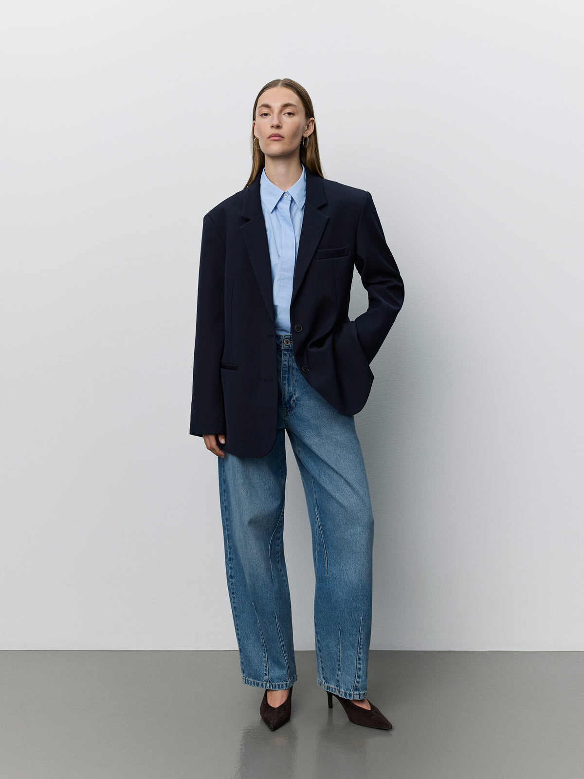 Sofie Schnoor WOMEN KAISW OVERSIZE BLAZER Blazer 5113 Navy