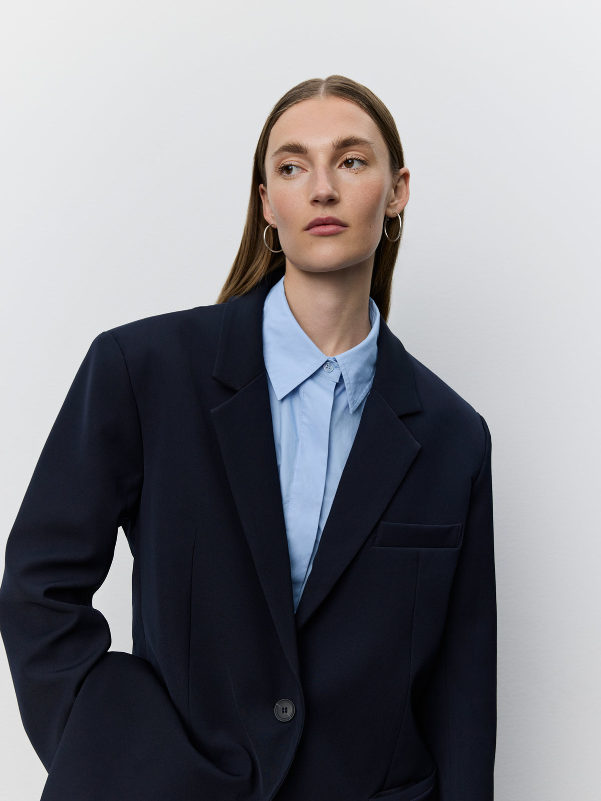 Sofie Schnoor WOMEN KAISW OVERSIZE BLAZER Blazer 5113 Navy