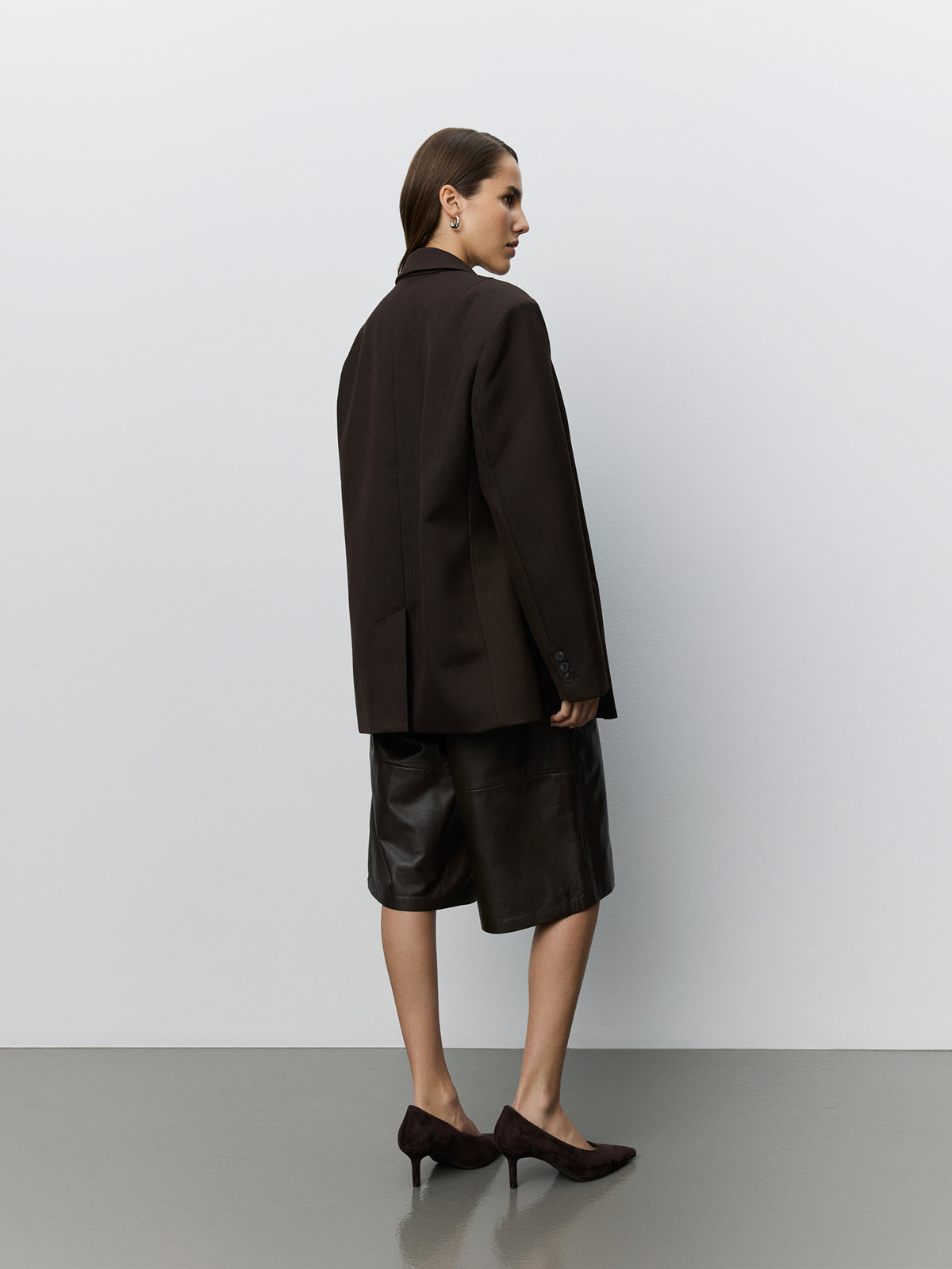 Sofie Schnoor WOMEN KAISW OVERSIZE BLAZER Blazer 7025 Dark brown
