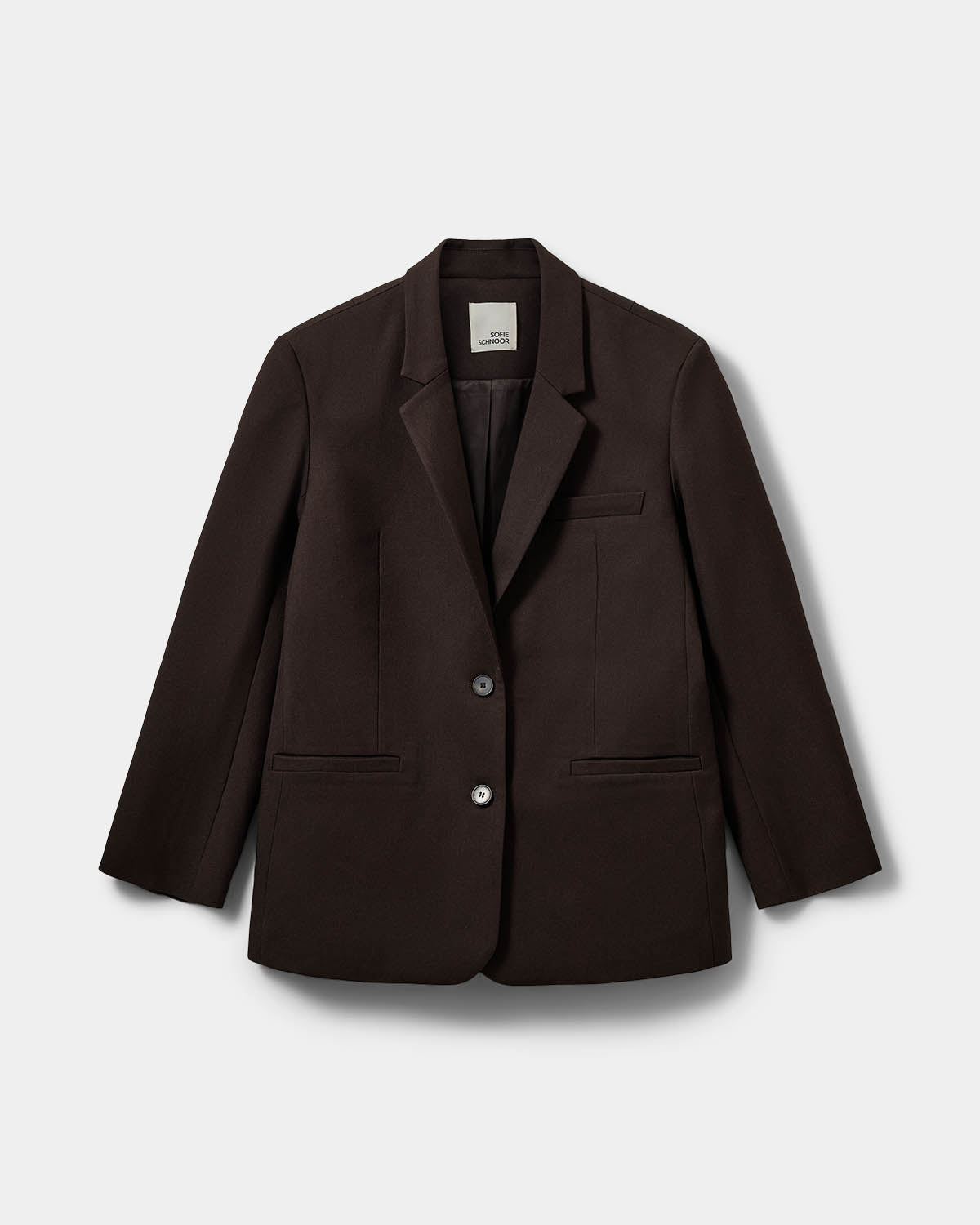 Sofie Schnoor WOMEN KAISW OVERSIZE BLAZER Blazer 7025 Dark brown