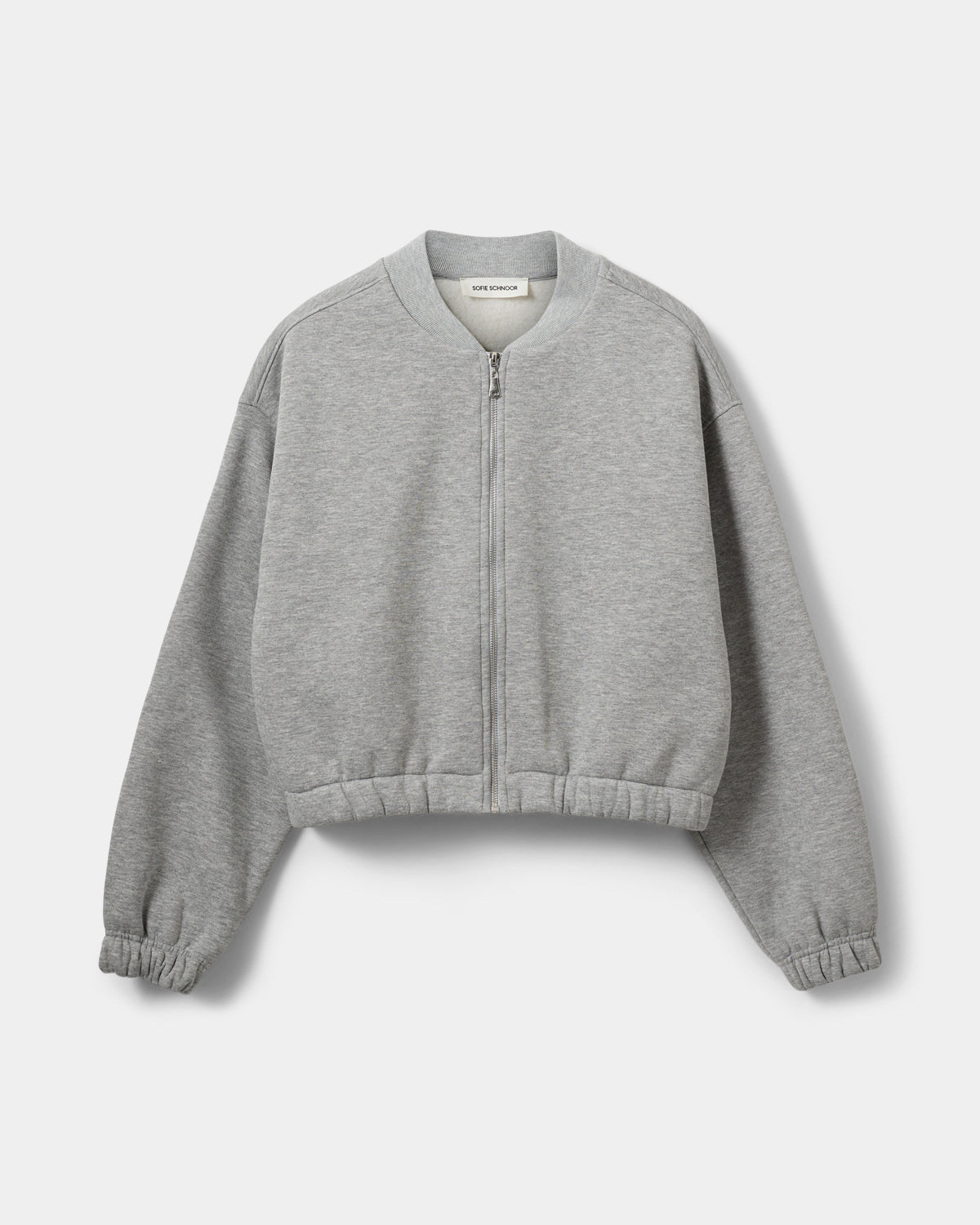 Sofie Schnoor WOMEN KATIESW SWEAT BOMBER JACKET Hoodie 8000 Grey Melange