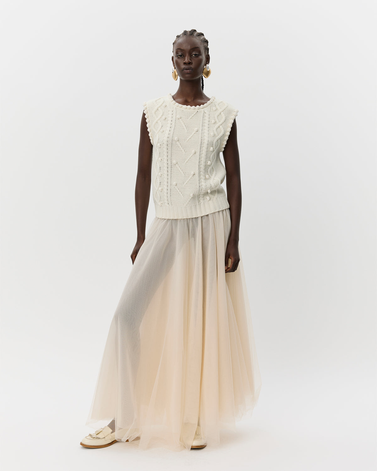 Sofie Schnoor WOMEN KAYLASW SKIRT Skirt 0101 Off white