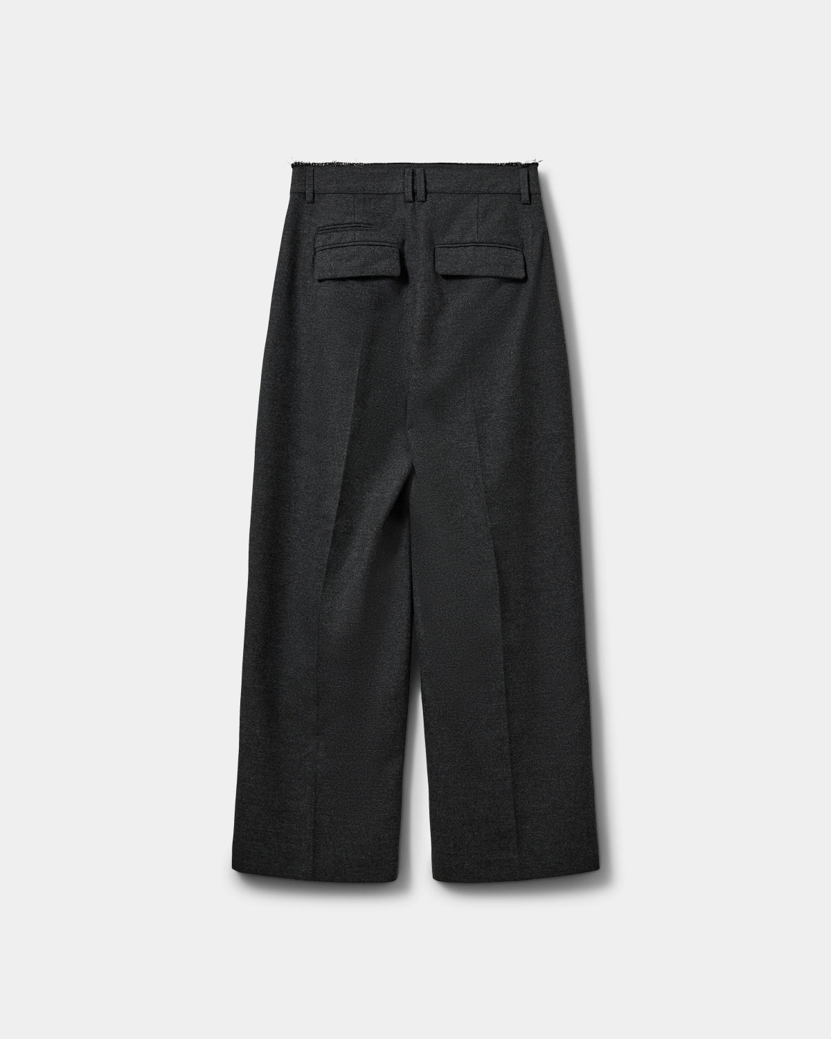 Sofie Schnoor WOMEN KIMJASW RAW EDGE TROUSERS Trousers 8011 Dark grey melange