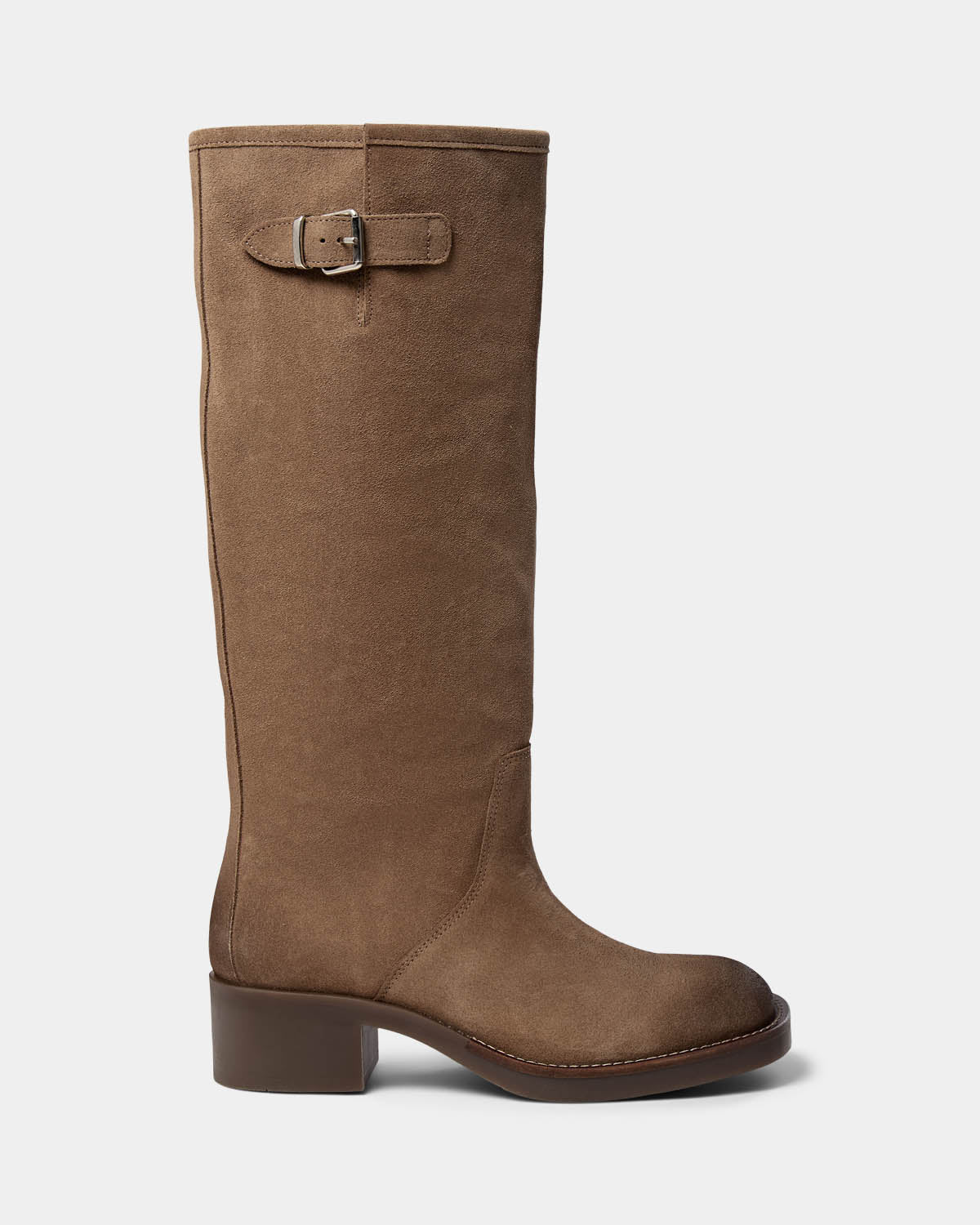 Sofie Schnoor WOMEN KNEE HIGH SUEDE BOOT Boot 7042 Dark sand