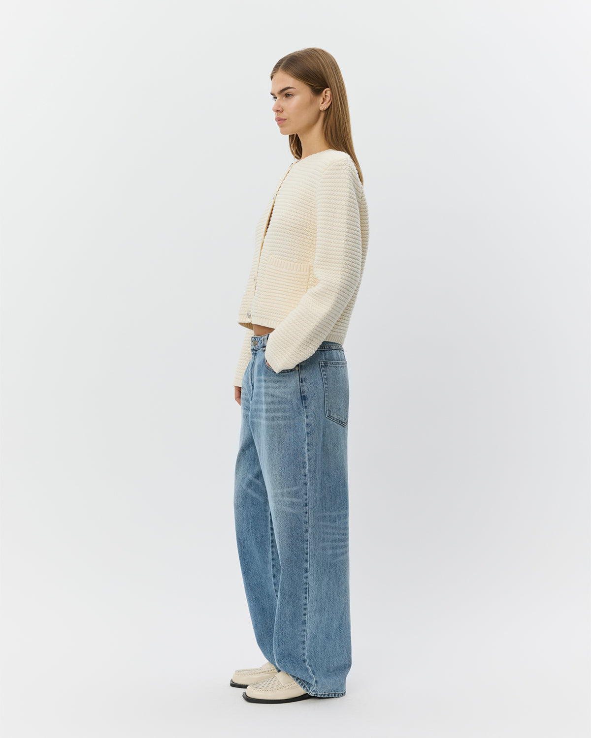 Sofie Schnoor WOMEN KYRASW KNIT CARDIGAN Cardigan 0101 Off white