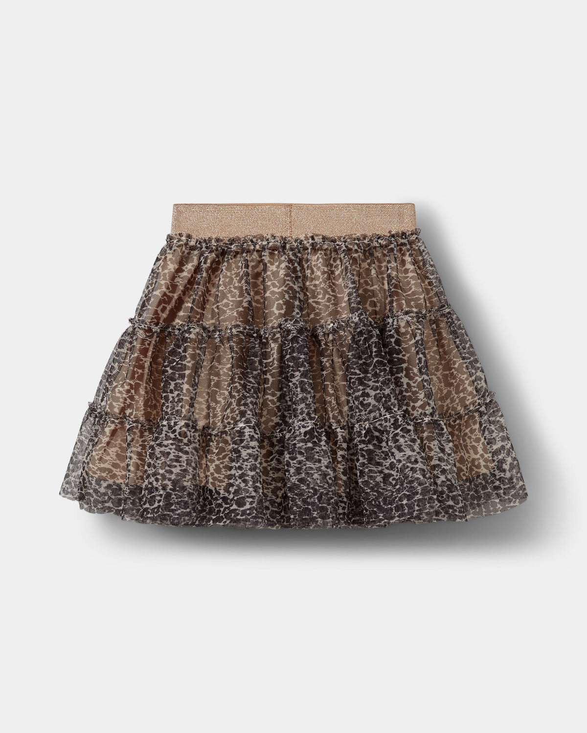 Sofie Schnoor KIDS KammaKB Skirt Skirt 9140 AOP Leo Light Sand