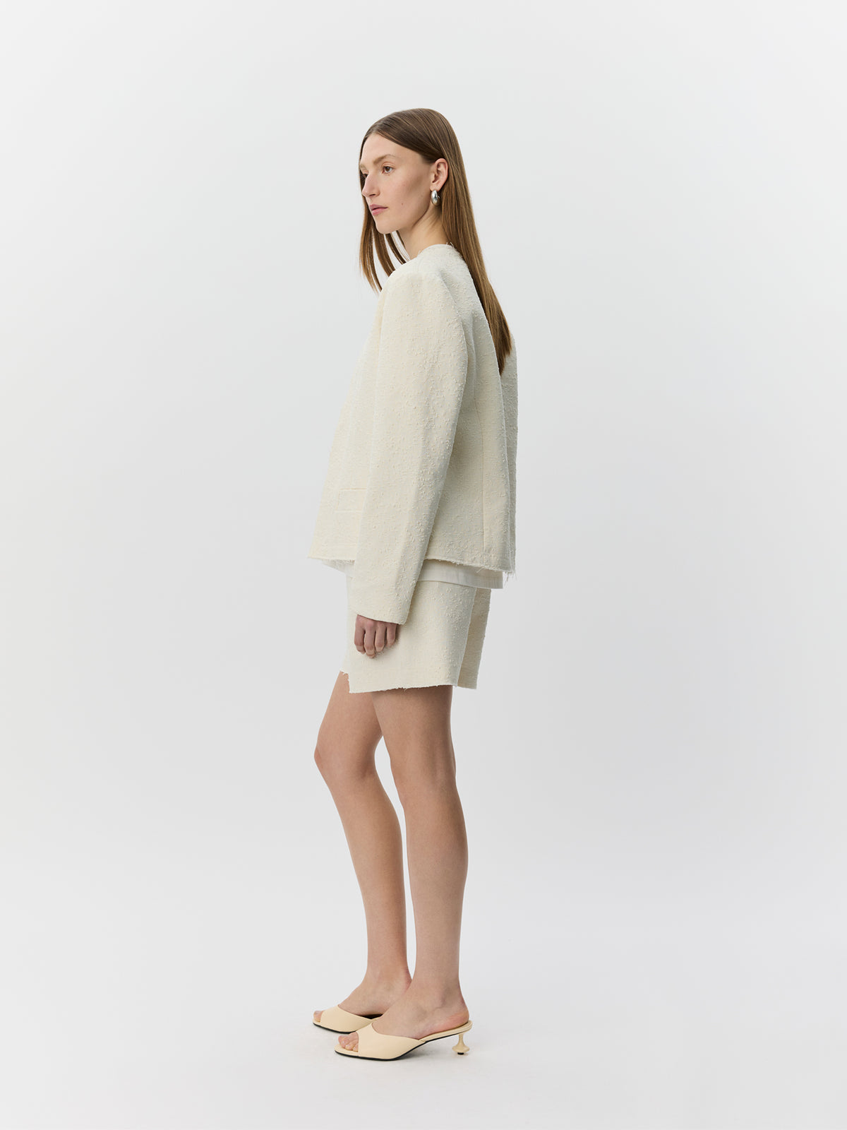Sofie Schnoor WOMEN LANASW BOUCLE BLAZER Blazer 0101 Off white
