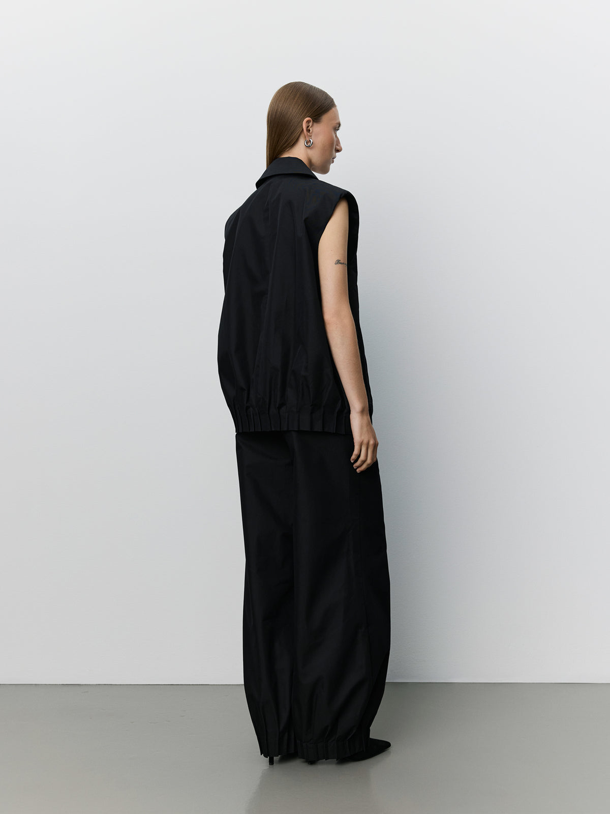 Sofie Schnoor WOMEN LANEASW PLEATED HEM VEST Vest 1000 Black