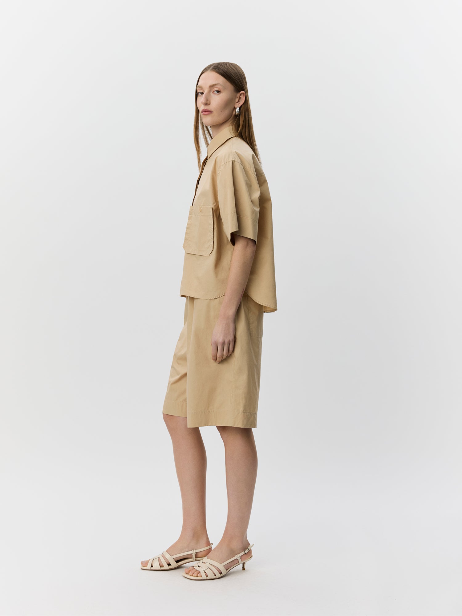 Sofie Schnoor WOMEN LEANASW SHORT SLEEVE SHIRT Shirt 7015 Beige