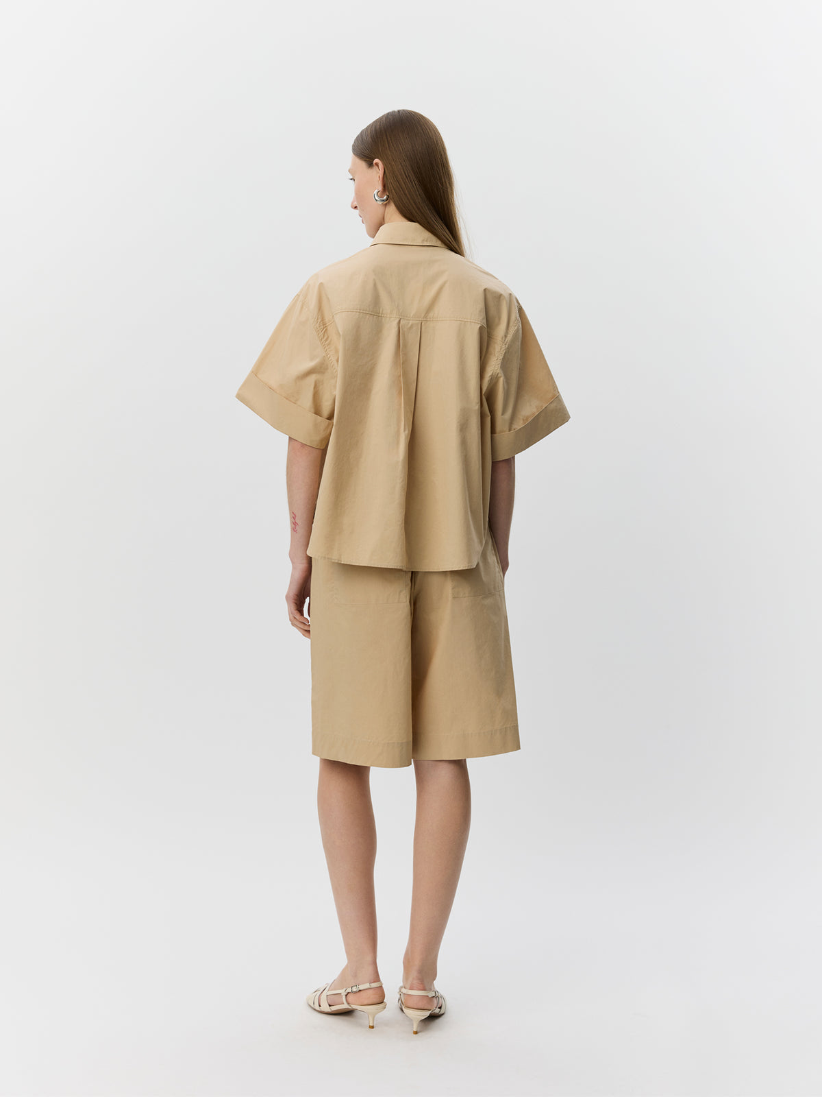 Sofie Schnoor WOMEN LEANASW SHORT SLEEVE SHIRT Shirt 7015 Beige